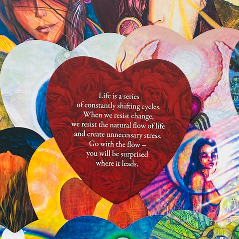 Lovers Oracle cards Blue Angel