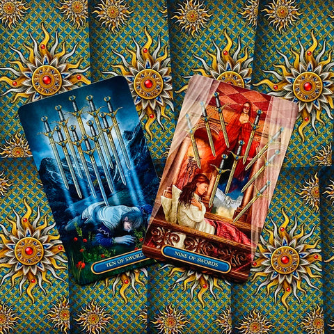 Gilded Tarot Royale Mini cards Llewellyn