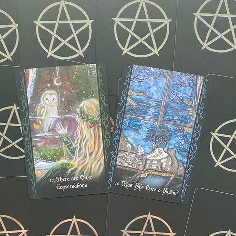 The Solitary Witch Oracle Cards Blue Angel