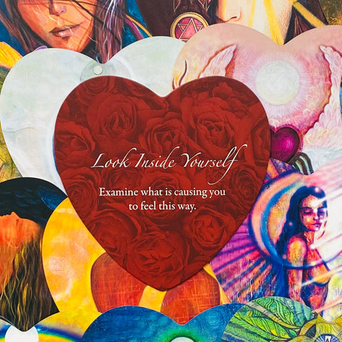 Lovers Oracle cards Blue Angel