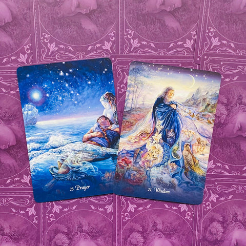 Gratitude Oracle cards Blue Angel