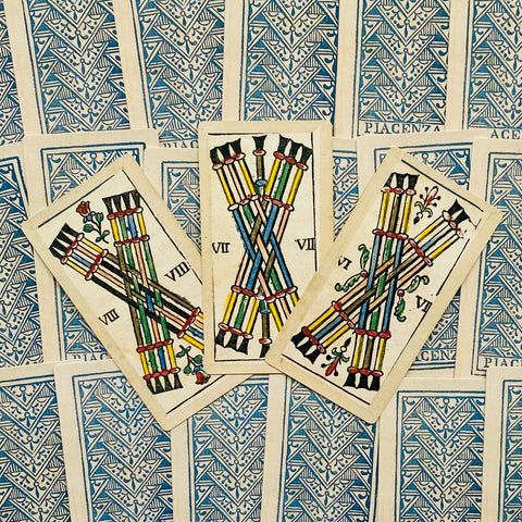Tarocchi Piacentini Tarot Cards Lo Scarabeo (Limited edition)