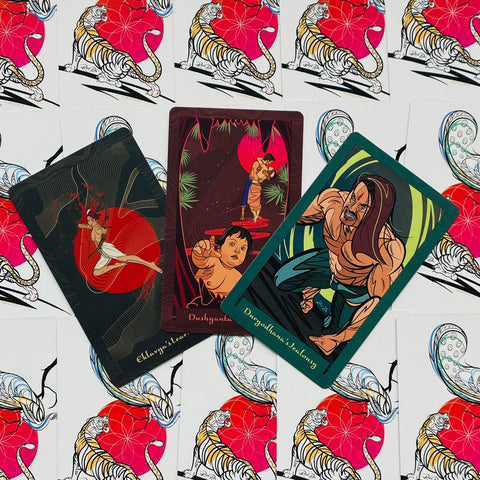 Wisdom from the epics of Hind oracle cards US Games Systems