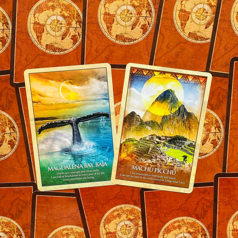 Earth Power Oracle cards Blue Angel