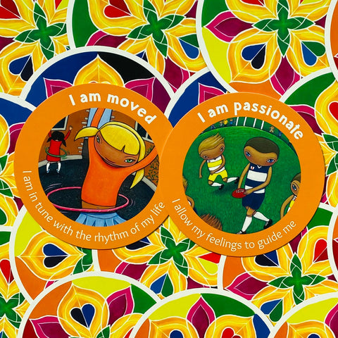 Childrens Wellbeing Spiritual cards Rockpool
