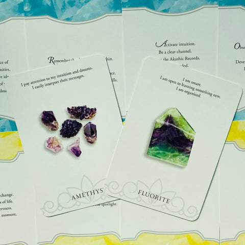 Crystal Intentions Oracle cards Llewellyn