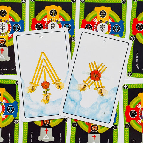 The Golden Dawn Tarot cards US Games Systems