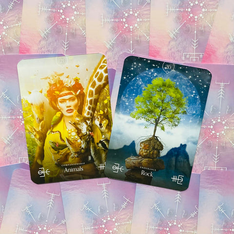 The Elemental Oracle cards Rockpool
