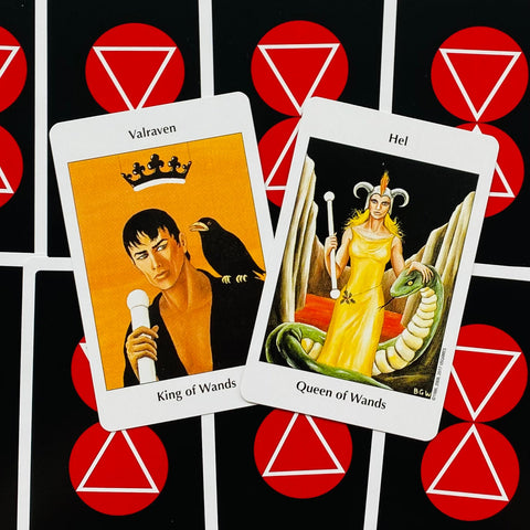 Barbara Walker in a tin Tarot cards US Games Systems