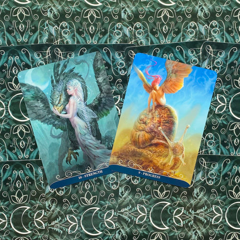 Night Fairies Oracle Cards Lo Scarabeo
