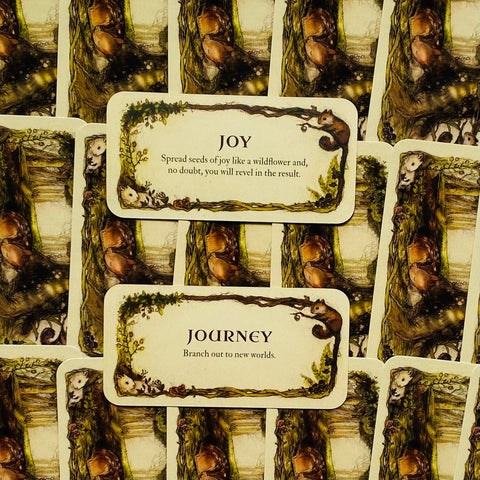 Inspirational Whispering Woods cards US Games Systems
