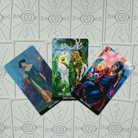 The Voice of tarot VOX Arcana cards Lo Scarabeo