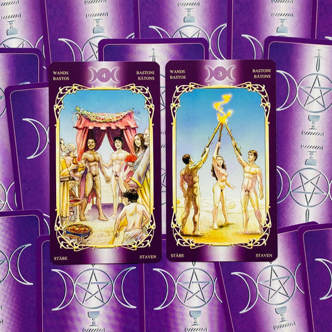 Sensual Wicca Tarot Cards Lo Scarabeo