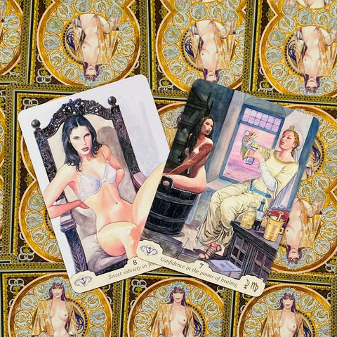 Manara Erotic Oracle Cards Lo Scarabeo
