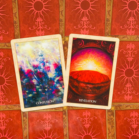 Magdalene Oracle cards Blue Angel