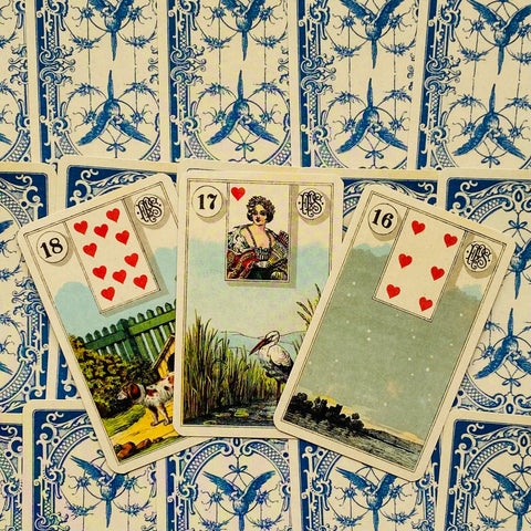 Grand Tableau Lenormand Oracle cards Lo Scarabeo