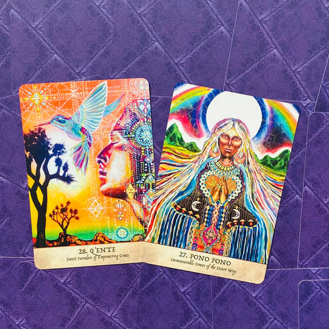 Earth Warriors Oracle cards Blue Angel