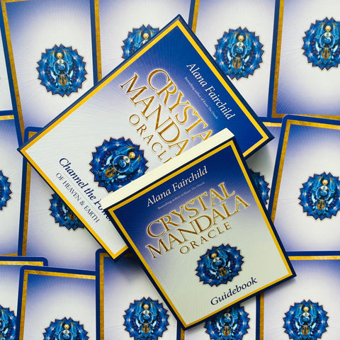 Crystal Mandala Oracle cards Blue Angel