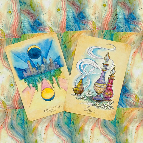 Anatomy Of A Witch Oracle Cards Llewellyn