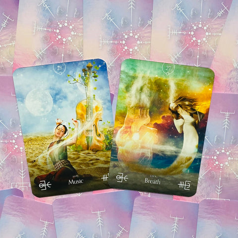 The Elemental Oracle cards Rockpool