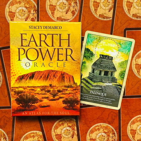 Earth Power Oracle cards Blue Angel