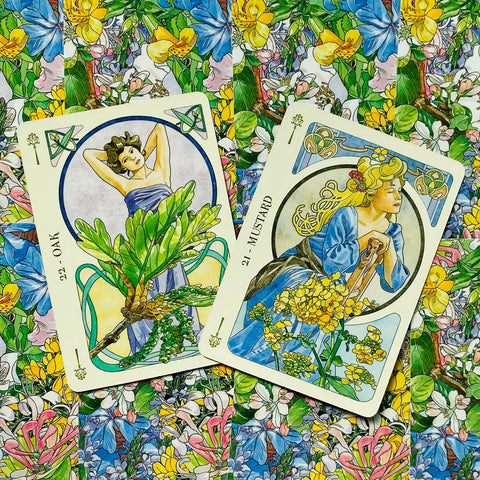 Flower Oracle Cards Lo Scarabeo