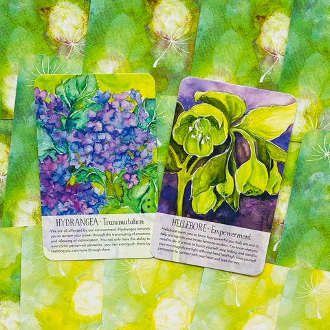 Soulflower Plant Spirit Oracle cards Findhorn Press
