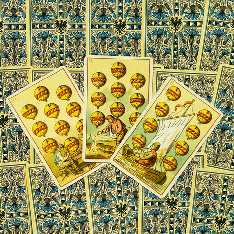 Medieval Fortune Telling Cards Lo Scarabeo