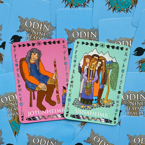 Odin And The Nine Realms Oracle Cards Findhorn Press