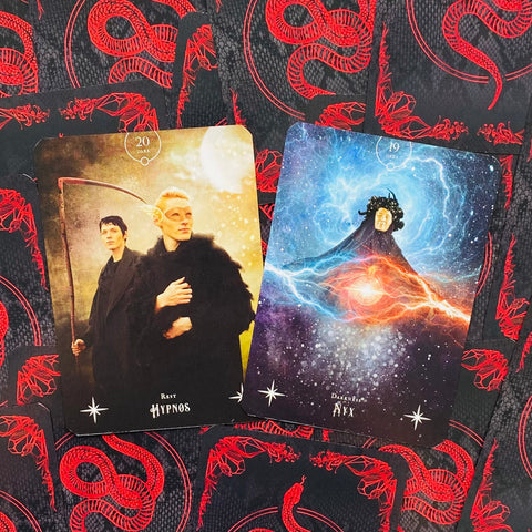 Deep Dark and Dangerous Oracle cards Rockpool