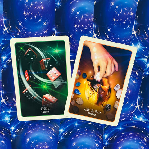 Divination of the Ancients Oracle cards Blue Angel