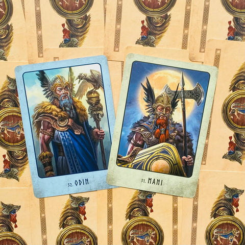 Viking Oracle Cards Blue Angel