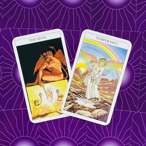 Beginners Guide To Tarot cards and book set US Games Systems