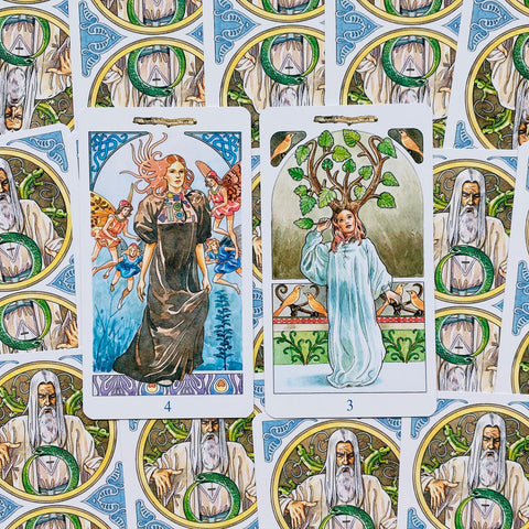 The Sorcerers Tarot Cards Lo Scarabeo