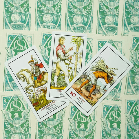 Tarot neocolonial de las Americas cards US Games Systems