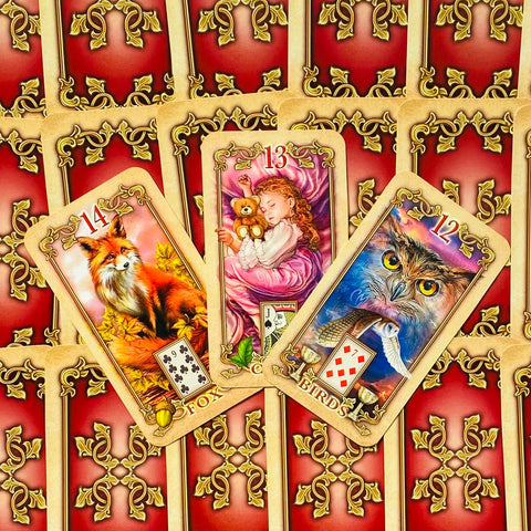 Lustrous Lenormand Oracle Cards Llewellyn