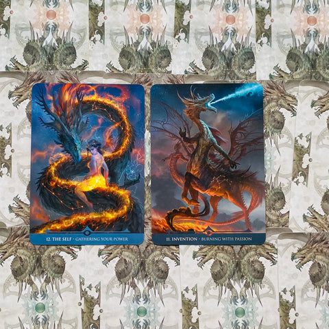 Stardragons Oracle Cards Lo Scarabeo