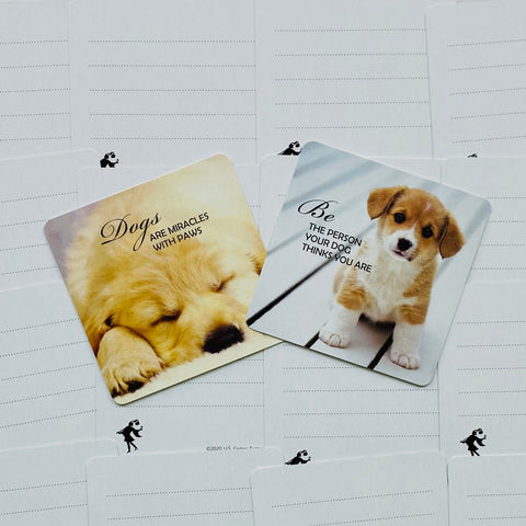 Inspirational Pup Notes 60 Notes Of Dog Love And Joy Cards US Games Systems