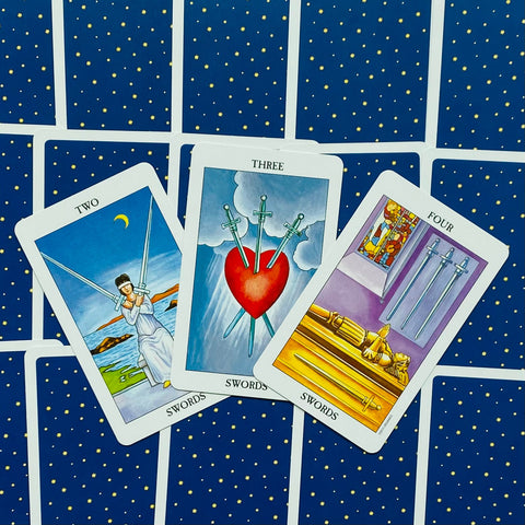 Radiant Raider Waite Tarot cards in a Tin Box US Games Systems