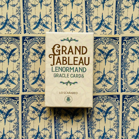 Grand Tableau Lenormand Oracle cards Lo Scarabeo
