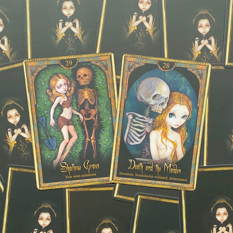Oracle of Shadows and Light cards Blue Angel