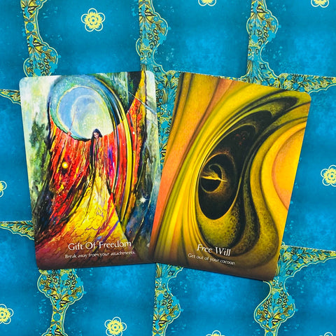Sufi Wisdom Oracle Cards Deck Blue Angel