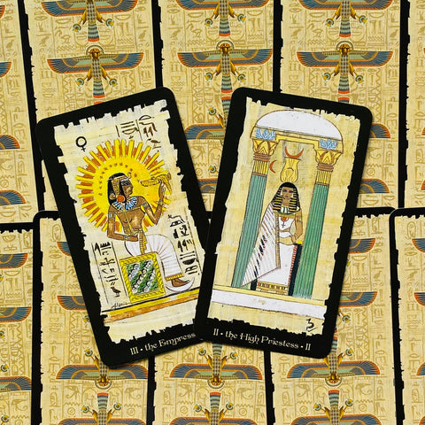 Egyptian Tarot Cards Grand Trumps Lo Scarabeo
