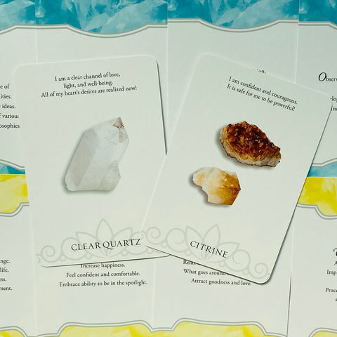 Crystal Intentions Oracle cards Llewellyn