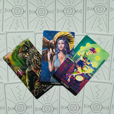 The Voice of tarot VOX Arcana cards Lo Scarabeo