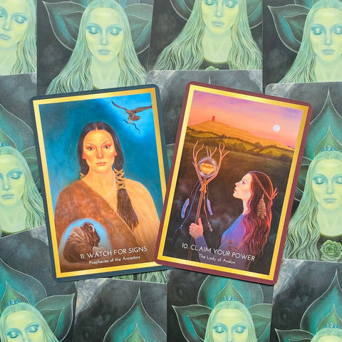 Transcendent Journeys Oracle Cards Blue Angel