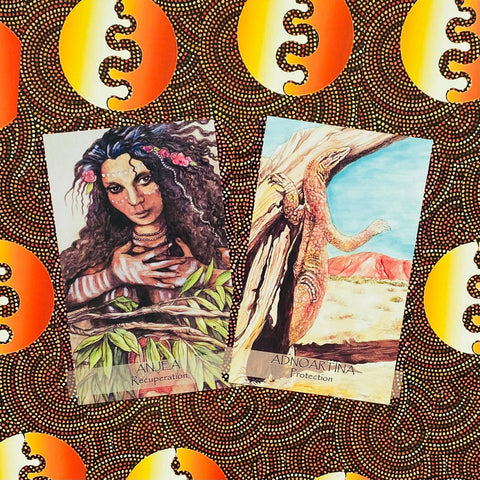 Aboriginal Walkabout Oracle Solarus Cards
