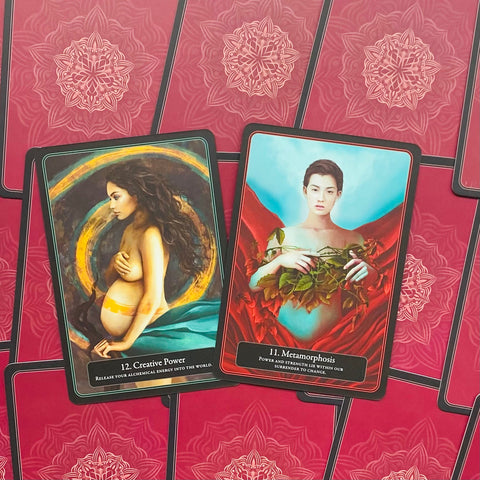 The Lantern Oracle cards Blue Angel