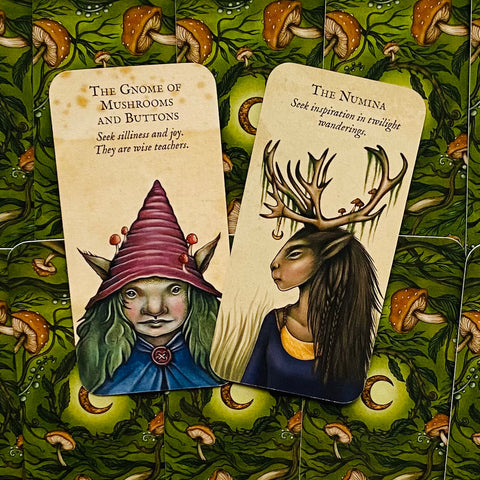 Forest Fae cards Rockpool