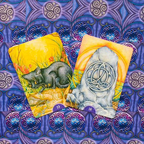 Wicca Oracle Cards Lo Scarabeo